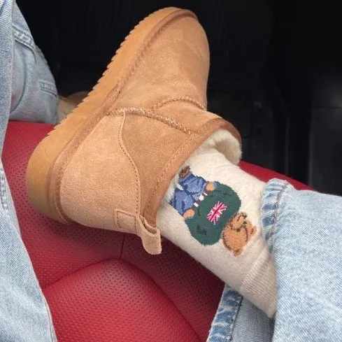 Teddy vibe 🐻 Ralph Lauren socks 🧦