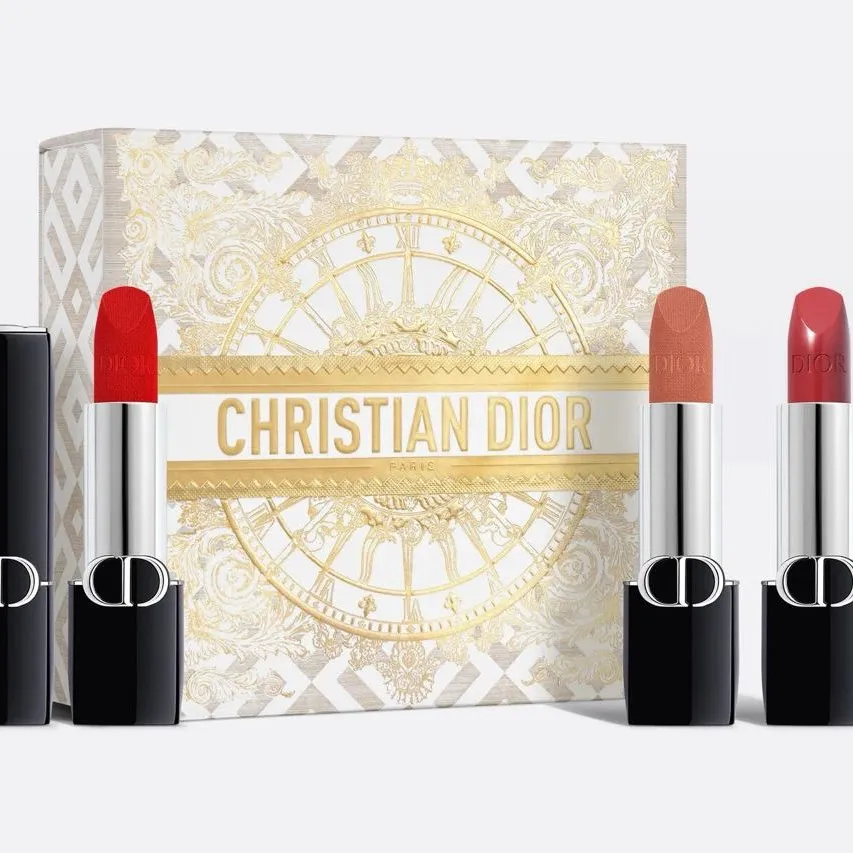Rouge Dior Set - Case of Mini Lipsticks 💋 
Limited Edition