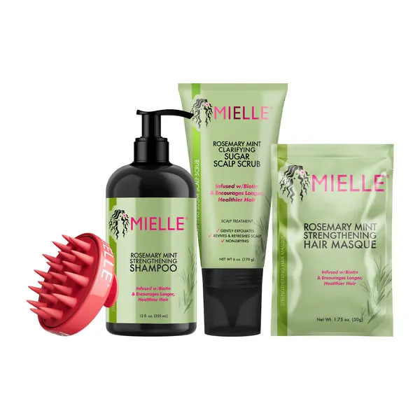 Mielle. Rosemary Mint Root Rescue Holiday Kit