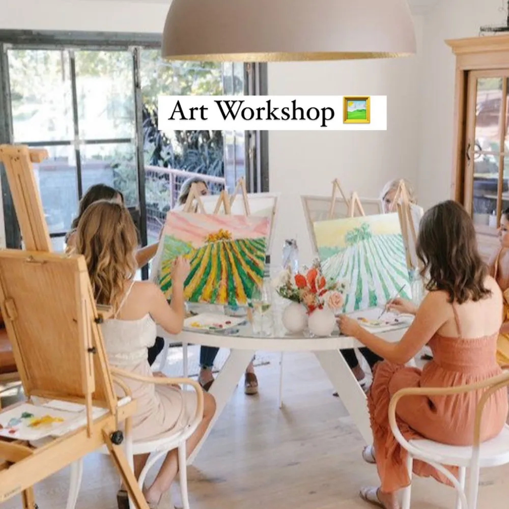 Art workshop 🎨