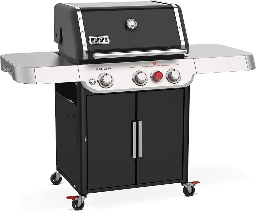 Weber Genesis E-325s 3-Burner Gas Grill 🍖
It offers three high-performance burners, a spacious cooking area, and precise temperature control for perfect searing. Durable and convenient, it's ideal for backyard BBQs.