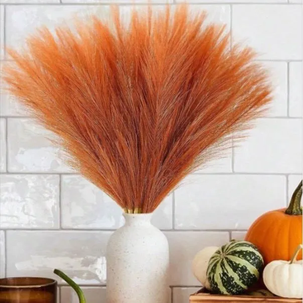 Imitation Pampas Grass, Fall Decoration 🧡