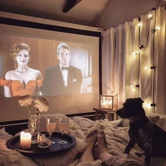 Romantic Movie Nights 🍿🎥