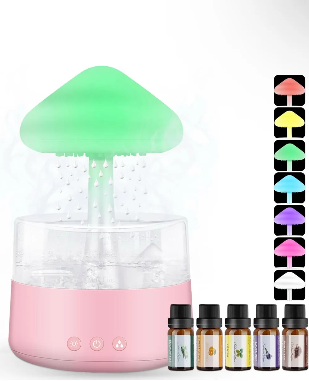 Mushroom Humidifier with 5 Essential Oils 💦