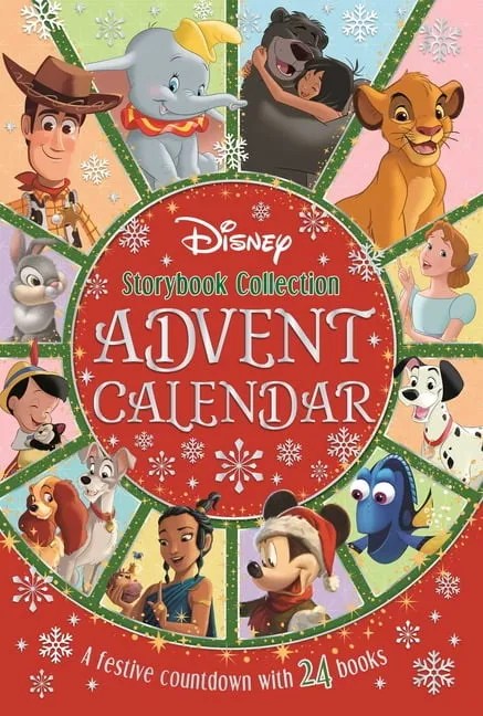 Disney: Storybook Collection Advent Calendar : A Festive Countdown with 24 Books π