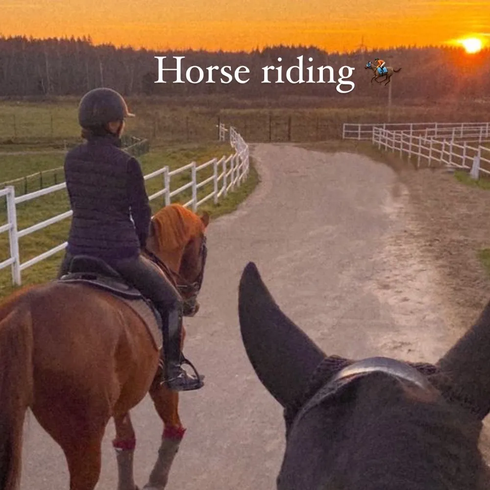 Idea for the weekend: horse riding 🏇