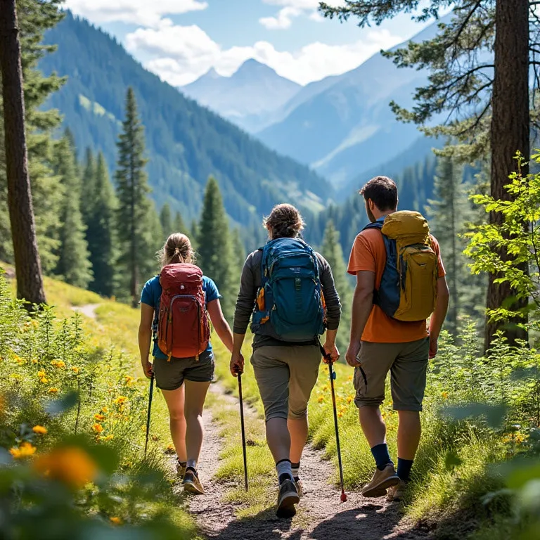 Hiking with great company and stunning views 🥾🏞️ 🍁