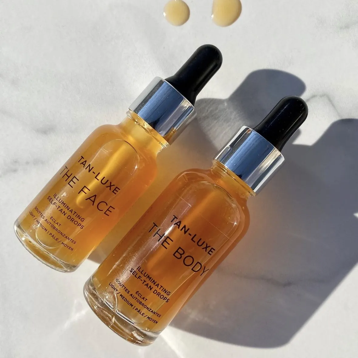 Tan luxe products