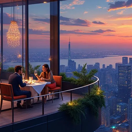 Dinner in the sky 😊